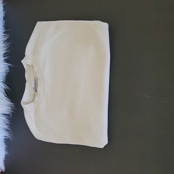 Zara Short Sleeve Heavy Tee Shirt SZ S - Picture 4 of 6